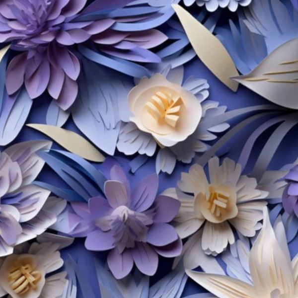 3D Spring Flowers set 21