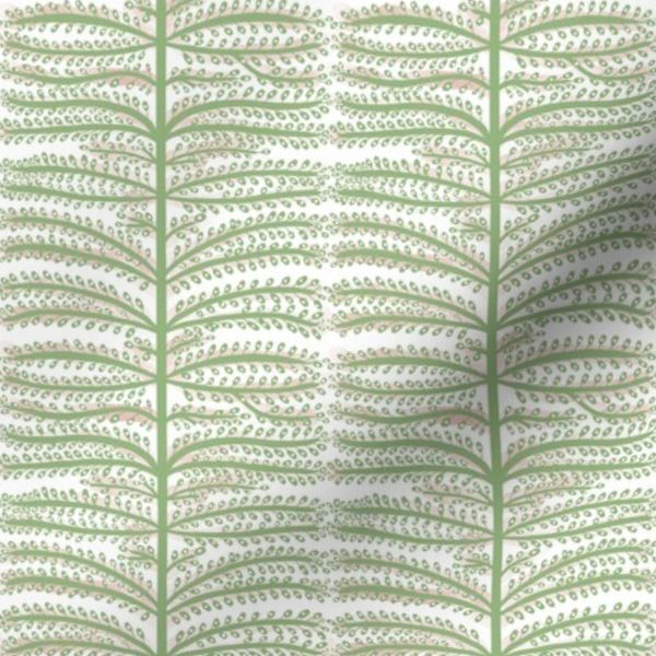 Graham Green And Pink on White