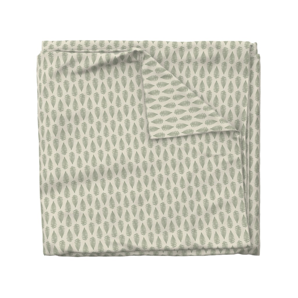 Top down folded Duvet Cover