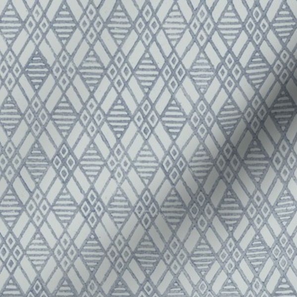 Saltbox Trellis Trade Winds 717d8e & Beaufort Gray cbd2d0