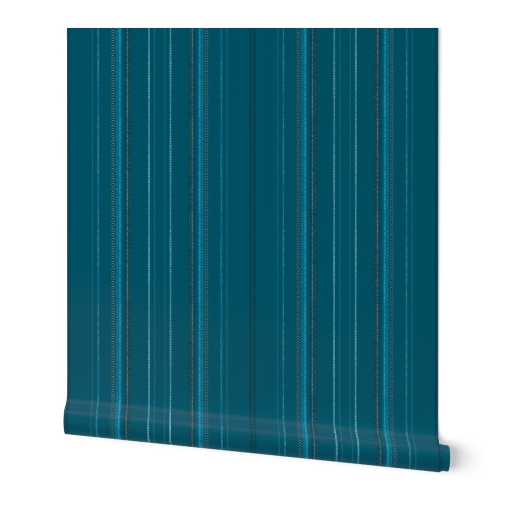 Roll of Peel and Stick wallpaper on white
