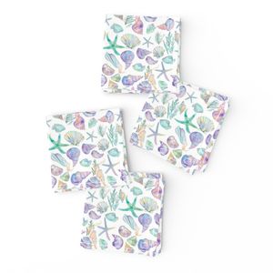 Mini Mermaid Color Seashell Starfish Fairycore Preppy Beach Shell Y2K