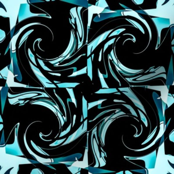 Rolling Waves-Blue