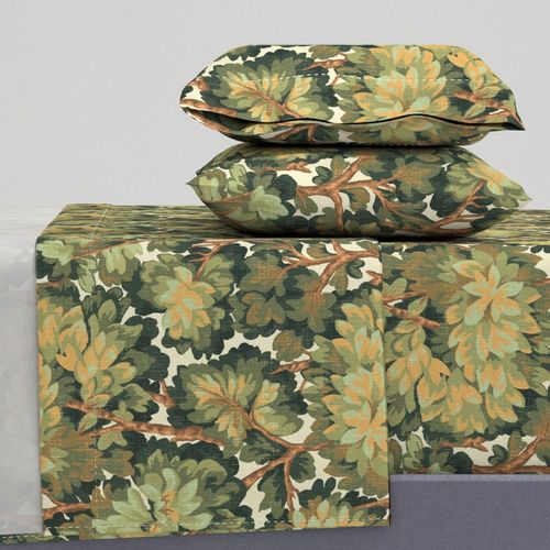 Vintage Forest - French Aubusson Verdure Tapestry Inspired