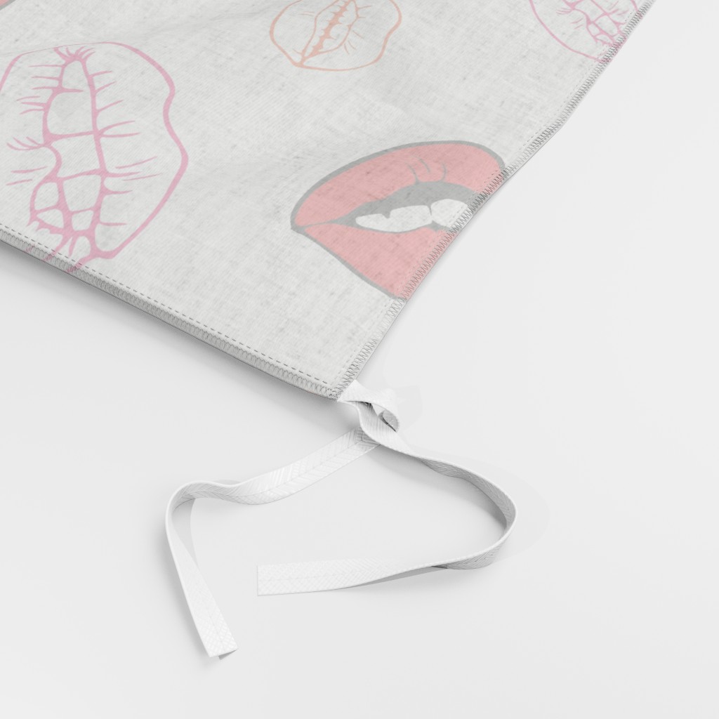 Inside out Duvet Cover close up showing the ribbon tie in the corner