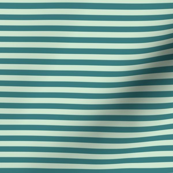 Teal Stripe 1/2"
