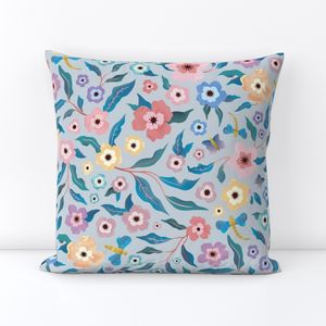 Botanical Whimsy (Dusty Blue)