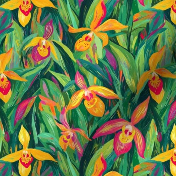 Ohio State Wildflowers - Yellow Ladys Slipper