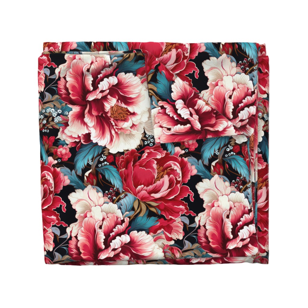 Top down folded Duvet Cover
