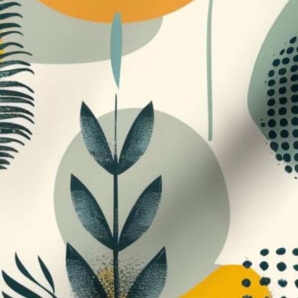 Eco-Living Aesthetic Nature-Inspired Pattern for Sustainable Design