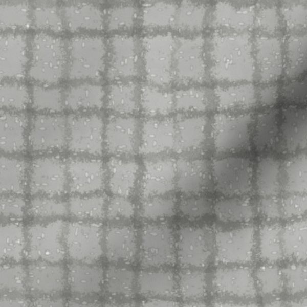 Boho Textured gingham checked basketweave