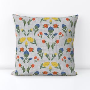 Whimsical Floral Fantasy seamless pattern design