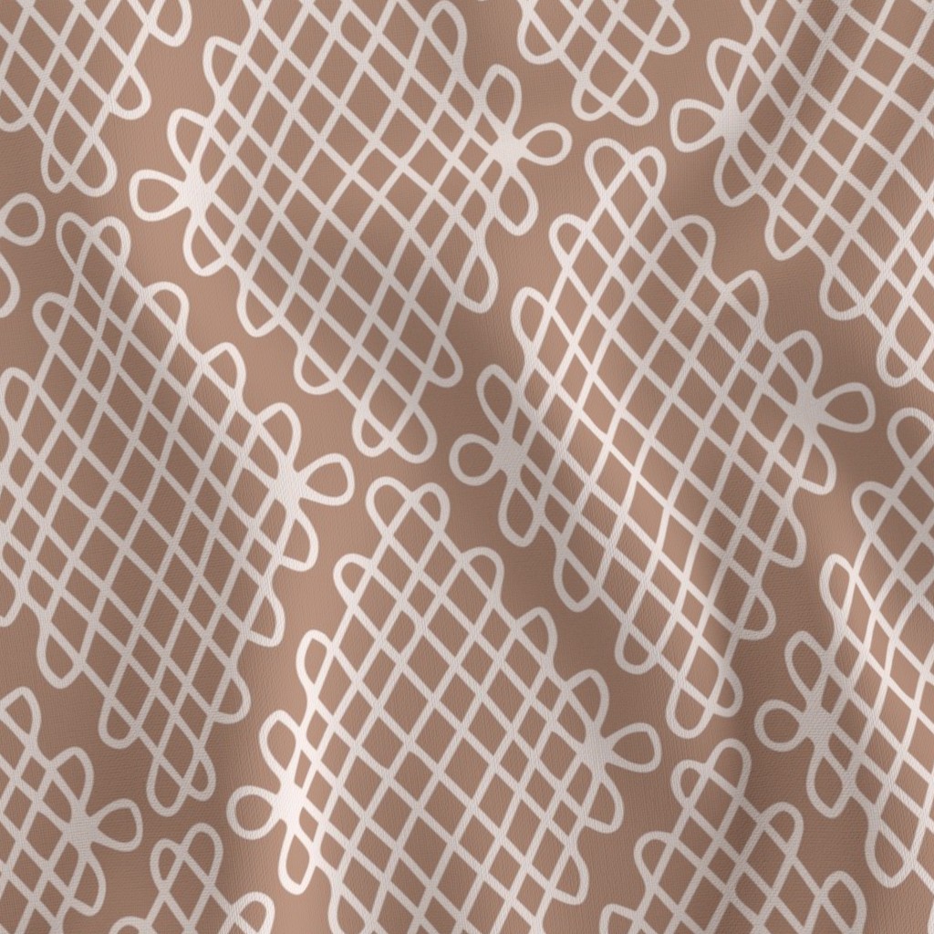 Close up image of fabric ripple