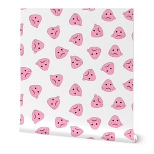 Ditsy Blobfish Innocent White