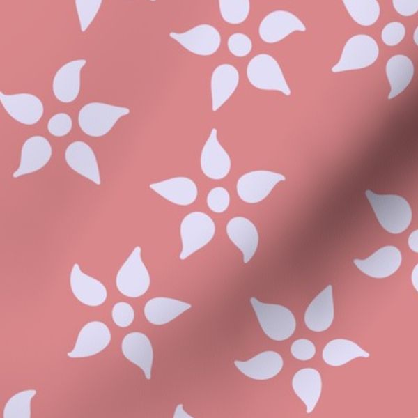 Petite Flowers Light Purple & Pink (Large)