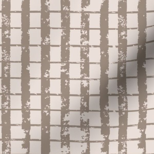 Rustic Check - Beige