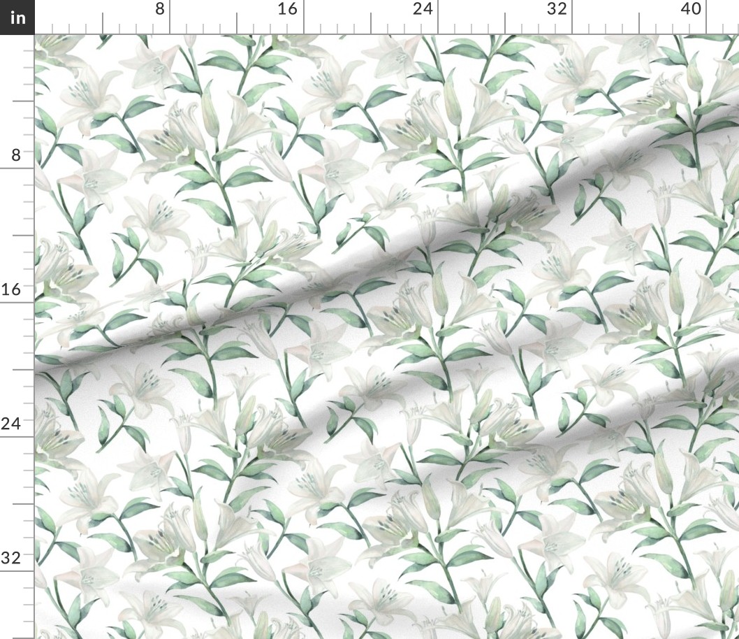 42 x 36 in (107 x 91 cm) Yard with rulers
