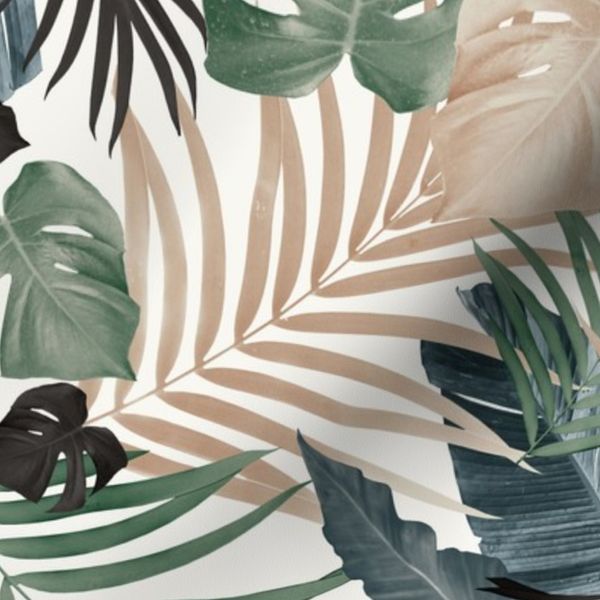Tropical Jungle Leaves 13 - Repeating Pattern 2025