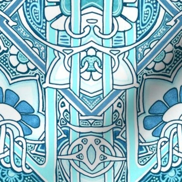 20th Century Faux - aqua