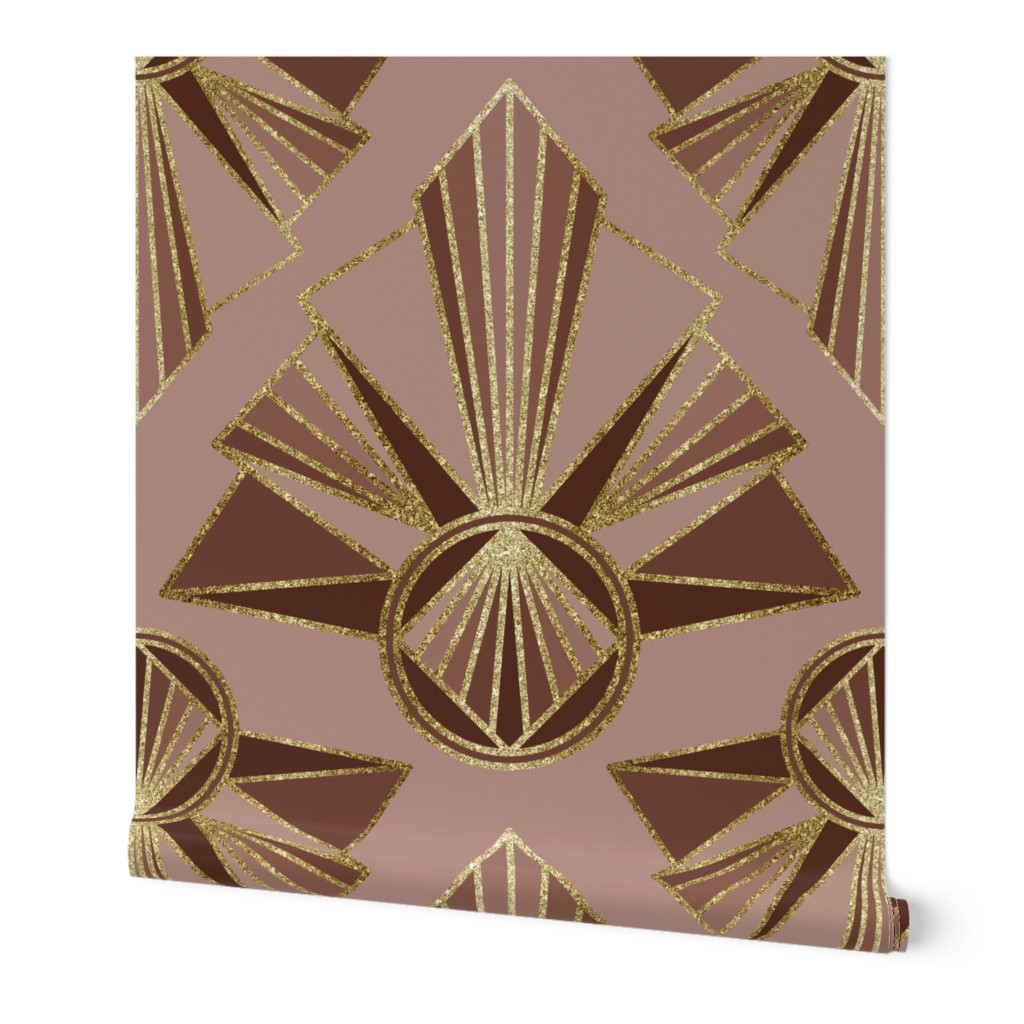 Roll of Peel and Stick wallpaper on white
