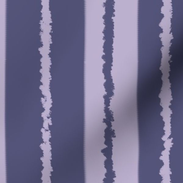Ticking stripes - minimalist - blue lilac