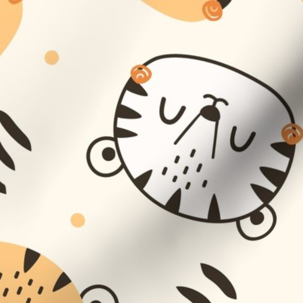 Sleepy Tiger Cub Faces