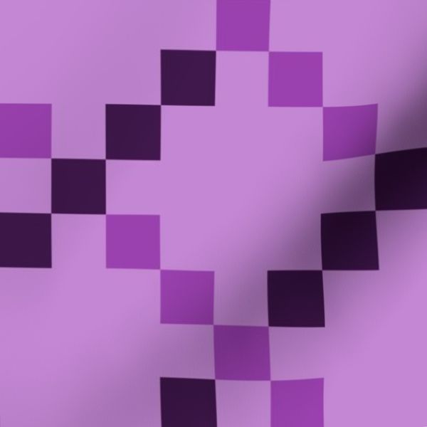 Irish Chain In Purples Version 1