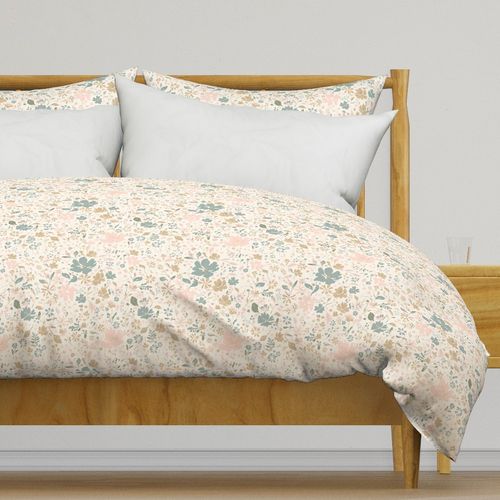 Cascading Pastel Flowers in 12 Inch Repeat for Essence