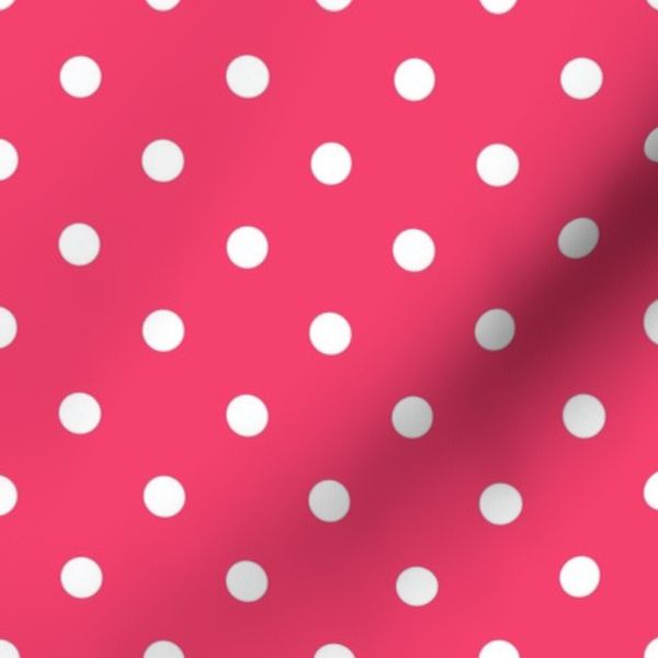 Spot On Polka Dots White On Punch F4416d
