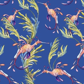 Sea Dragon Symphony with Seaweed - Large scale
