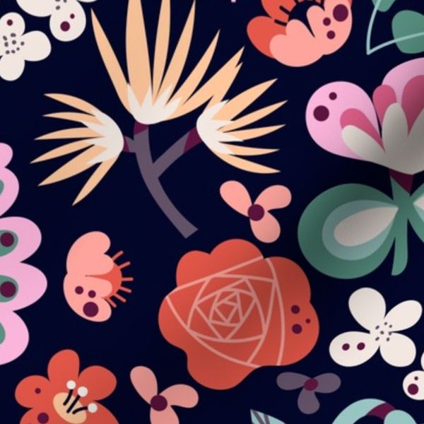 Floral Meadow Pattern
