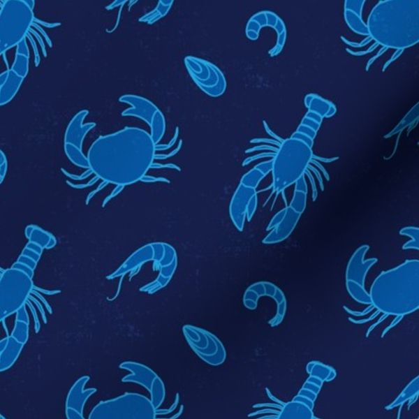 Seafood Delight - Navy