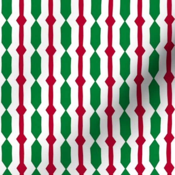 Christmas Garland 4 Inch Repeat