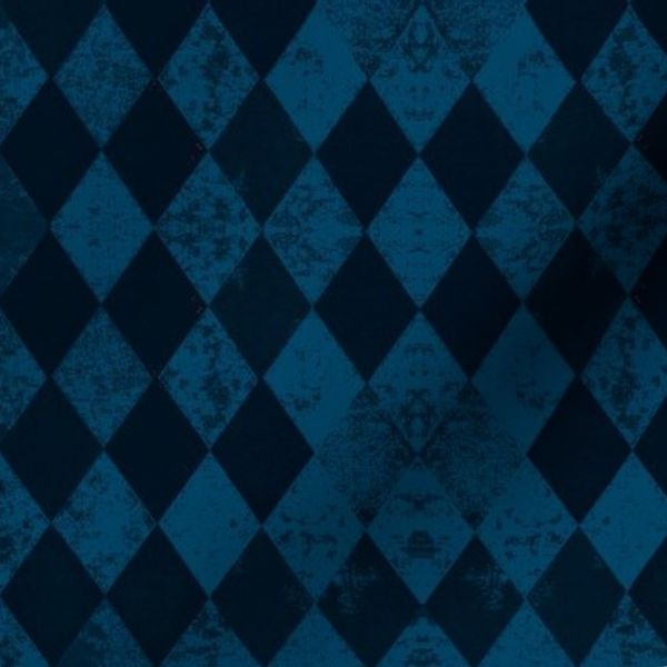 Blue Harlequin Dark Blue Black Diamond