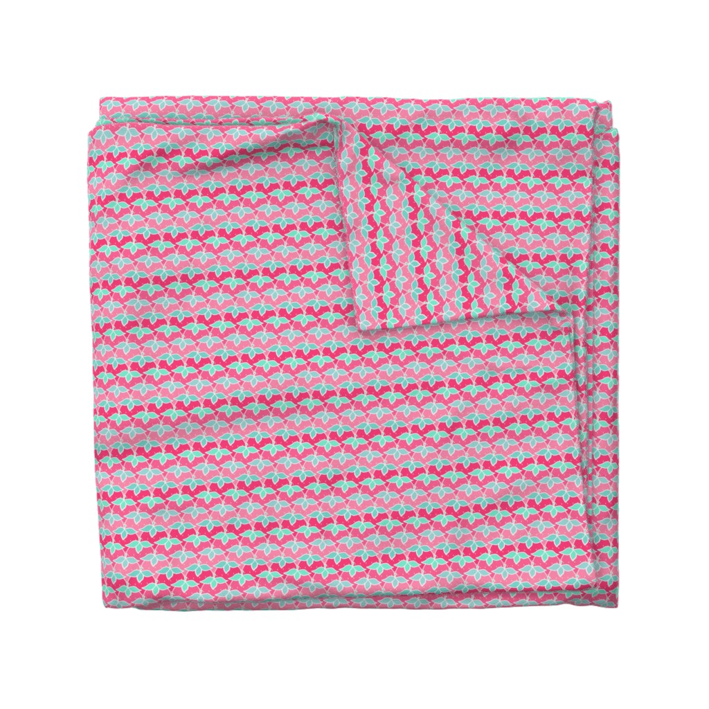 Top down folded Duvet Cover