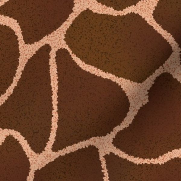 Giraffe Print Large By SeeMyArtDesigns
