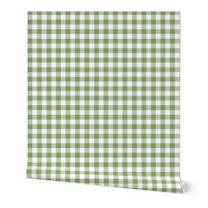 Classic Gingham in Dark Sage - Cottagecore plaid - Medium