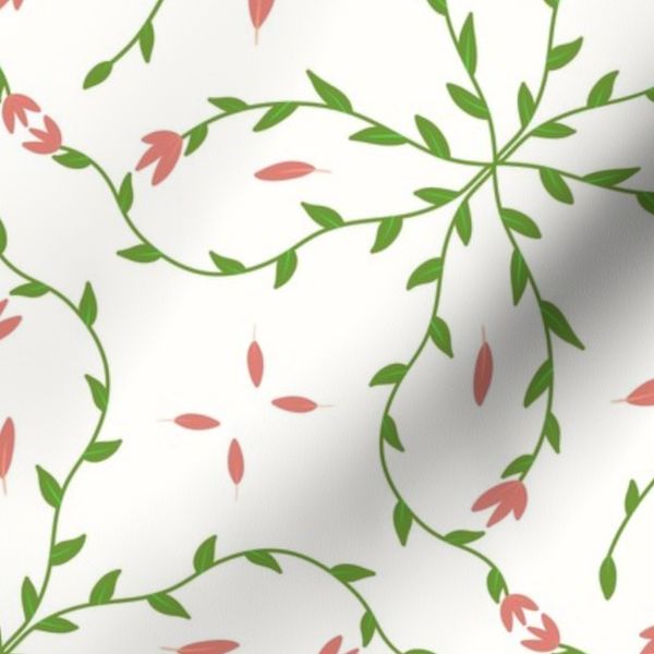 Bloom Vine Pink White