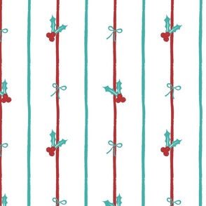 Chrismas Seamless Pattern Stripe