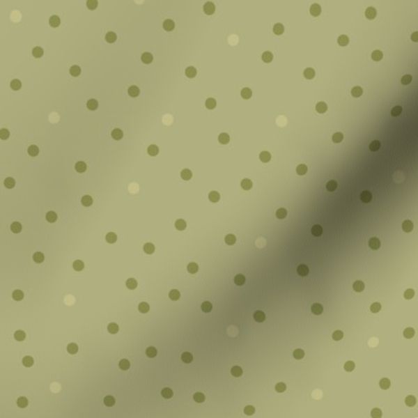 Petite confetti dots on sage green LARGE
