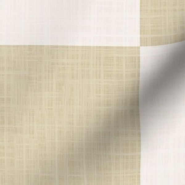 Pastel Yellow Checkerboard - Vanilla & Cream - Preppy Baby Nursery decor