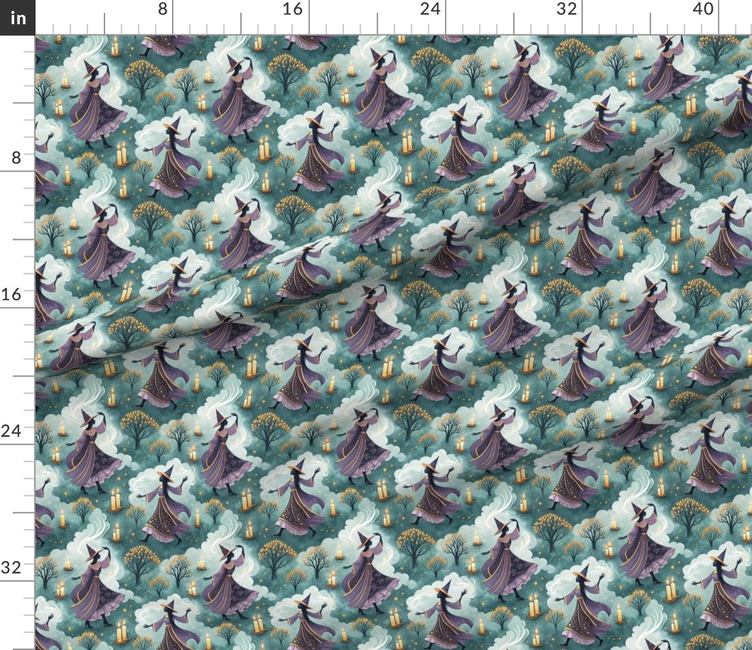 42 x 36 in (107 x 91 cm) Yard with rulers