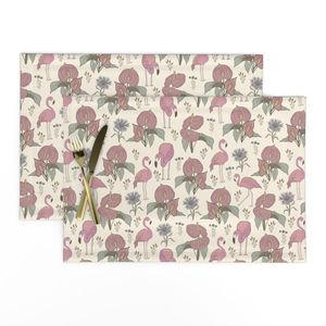 Anthurium Flamingo Flower On Ivory (M)
