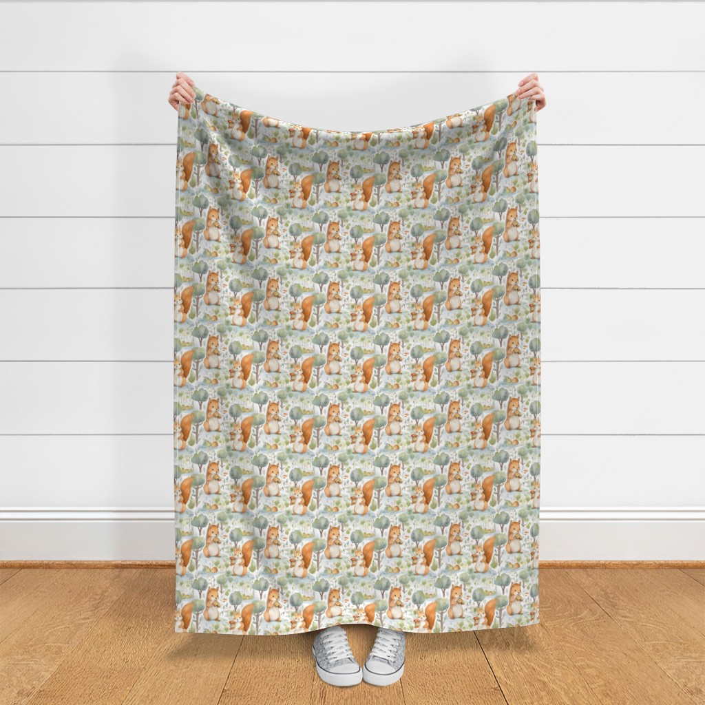 Throw blanket held up in front of a white shiplap wall