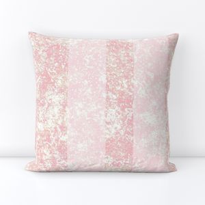 Grandmillenial Ticking Stripe - pastel pale pink feminine coquette