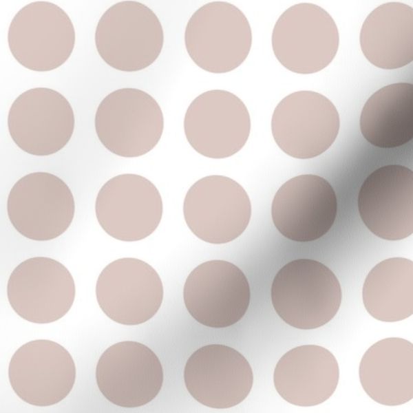 Edinburgh Elegance Warm Beige Polka Dot Charm