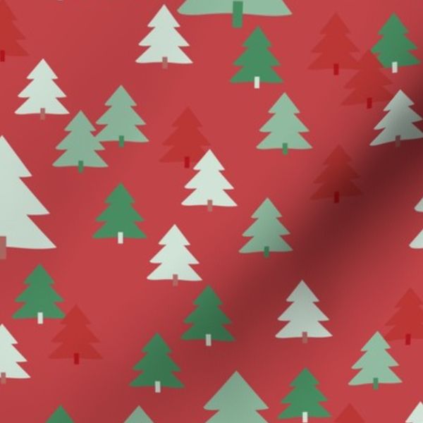 Merry Little Trees - Retro Holiday
