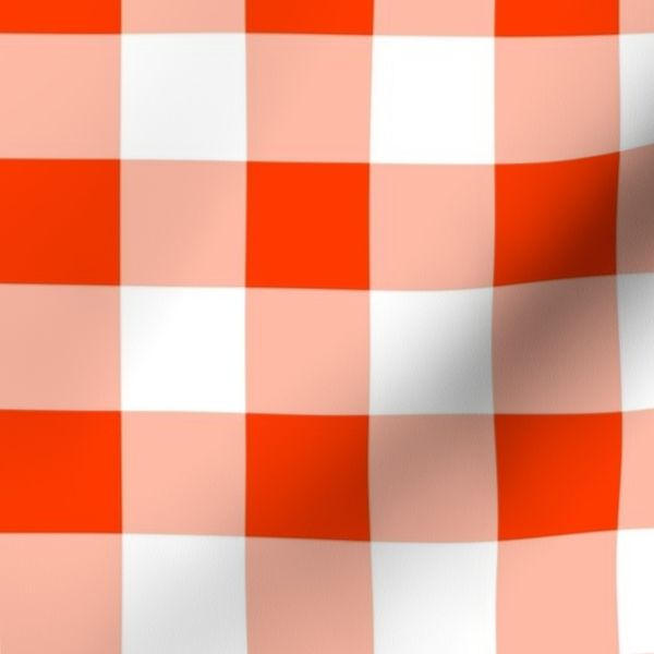 Gingham Autumn Red Small
