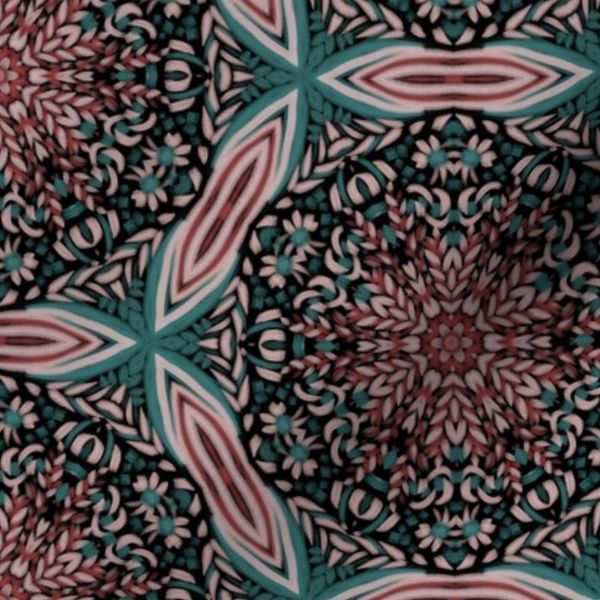 Scandinavian Floral Circles 02002 F