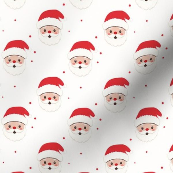 Cute Santa Claus Christmas Pattern